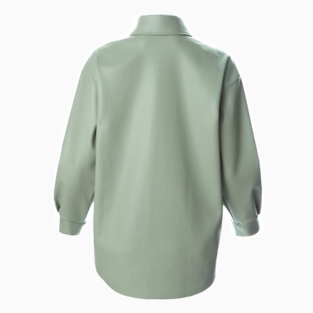 Female shirt, sage color, size 44-4