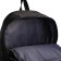 Young backpack from textiles with a zipper, waterproof, 4 pockets, black/orange color