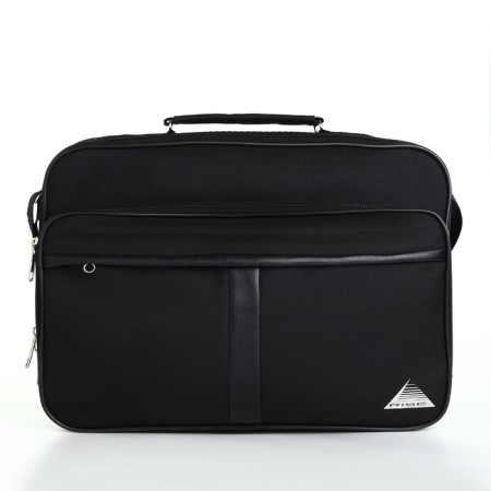 Laptop bag, rise, black color-1
