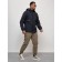 Sports male jacket, size 50, dark blue color
