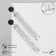 Hanging earrings "rectangle" disco, black-silver color, 8 cm