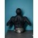Figure "Phantom", polystone, 85 cm, black matte color