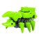Designer electronic "dinobot" 4 in 1, works from batteries, in the bag