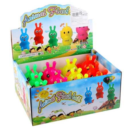 Hedgehog "Butterfly" light with a squeak, color mix-7