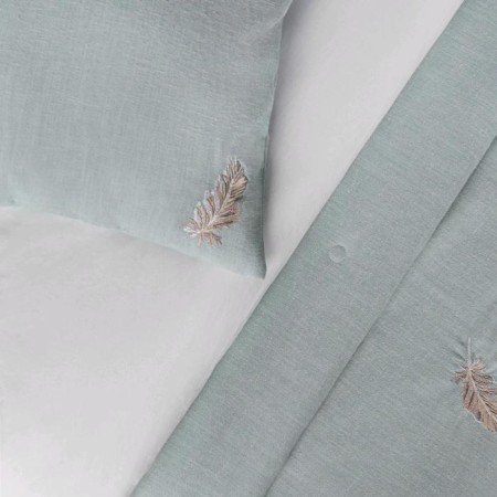 Set "Mika": a cover of 160 x 220 cm, pillowcases 40 x 40 cm - 2 pcs, blue-3