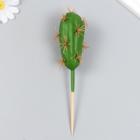 Artificial plant for creativity "Cactus Pilosotsereus" 10x6 cm, long 17 cm