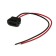 Type-C connector with a wire 10 cm, 2 pin, 2.1 a, 5 V, black