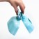 A scoop for cleaning dogs with packet pocket pockets, 16 cm x 10 cm, blue 7333737