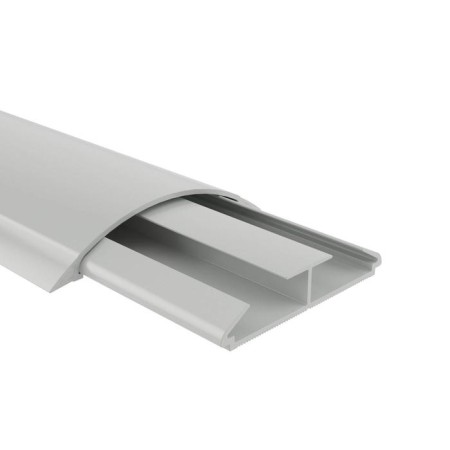 DKC CSP-F G, 2 m, 50x12 mm, light gray cable channel-1