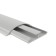 DKC CSP-F G, 2 m, 50x12 mm, light gray cable channel