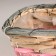 Kashpo wicker, rectangular, 23x15xh12cm, natural/pink