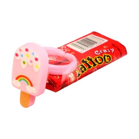Chewing gum "Crazy Tattoo" with a ringlet, 2.6 g * 36pcs-19
