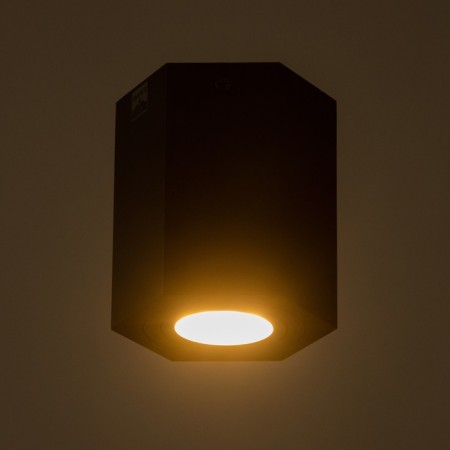 Lamp "Art" GU10 black 10x10x11.5 cm-2