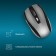 Mouse call 635MB black/Gray optical (1600DPI) wireless BT for laptop (4but)