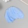 Decorative goose "Heavenly" pen in the shape of a sheet set 40 pcs h = 5-7 cm