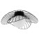 Lamp 2475/1 E27 40W Black 45x45x25 cm Bayerlux