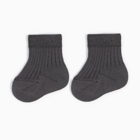 Socks children's baby I'm Basic Line, 12-14 cm, dark gray-1