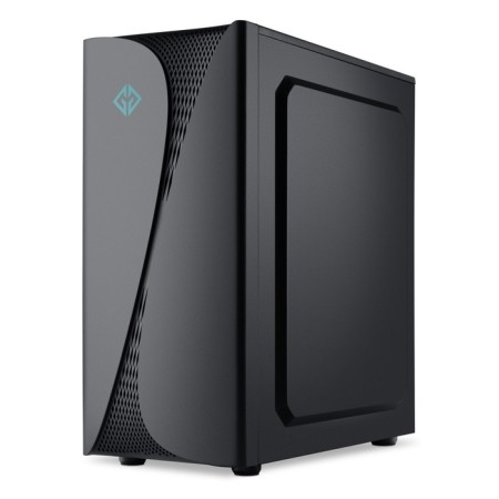 The GMNG OGC-G120 case is black without ATX 5x120mm 2xusb2.0 1xusb3.0 Audio Bott PSU BP-4