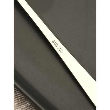 Spoon of stainless steel table Magistro "Viscount", length 20.6 cm, silver color-4