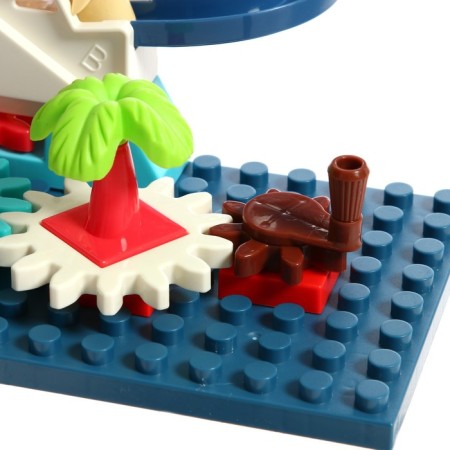 Designer developing with gears "Funny Penguins", 33 details-7