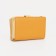 Women's wallet on magnet, yellow color