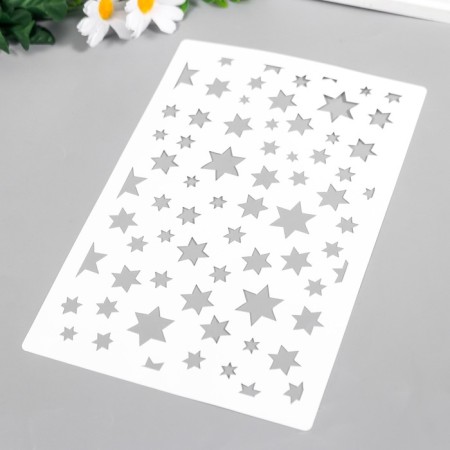 Stencil "Stars" 24x16 cm-1