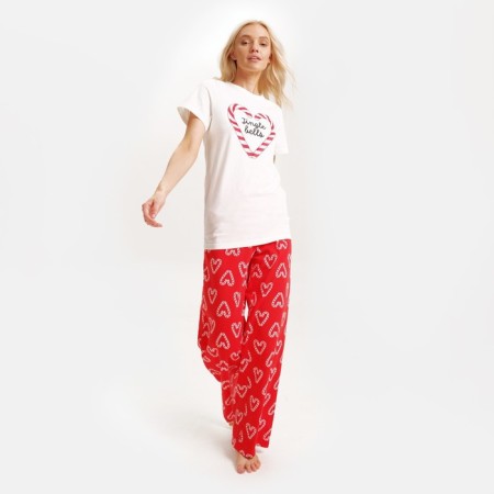 Pajama New Year's Women (T-shirt and Pants) KAFTAN GILL, size 48-50-3