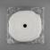 Curtain tape, organza, 4.5 cm, 50 ± 1 m, transparent/white color