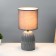 Lima table lamp E14 40W gray 16x16x35 cm Risalux