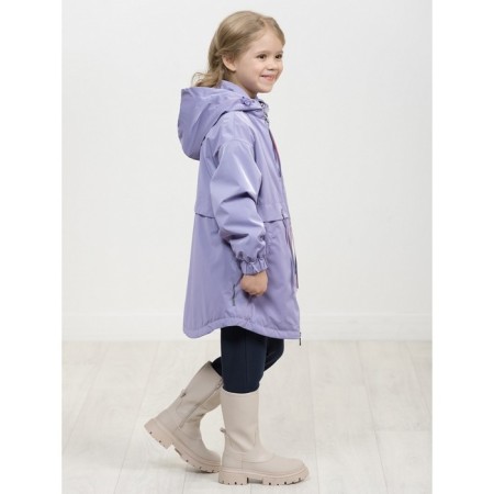 Плащ для девочек, рост 116 см, цвет лаванда-2