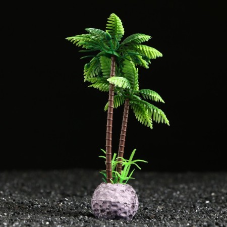Artificial Palma plant, 5 x 5 x 15 cm-2