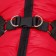 Kombinson for dogs with a slope "Moden", size 16 (DS 36, OG 46, Osh 35 cm), red