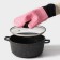 Mitten for hot with the cuff "Profi", silicone 29.5 × 18 × 1.5 cm, color mix