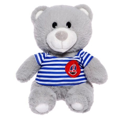 Soft toy "Bear in a striped T -shirt", 23 cm