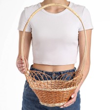 A basket with a fan -shaped pen, d = 27, 51cm