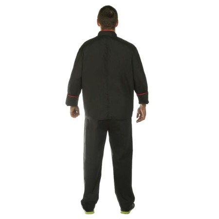 The suit of the chef is smooth-colored, Tisi, p. 52-54, black color-2