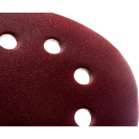 Circle of abrasive grinding bison 35350-125-240, perforated, P240, 125 mm, 5 pcs.-4