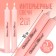 Candles are tall with the application of “Light Easter!”, 2 pcs., Pink, 19 x 2.1 cm.
