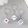Trick Plastic "Cube" 1.2x1.2x1.2 cm