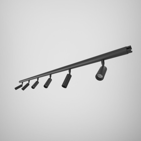 LED module for the track system Elektrostandard, Module System, 1285x30x144 mm, 24W, LED, 2150LM, 3000K, black color black-7