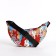 Youth bag with zipper, colorful/pink color