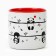 Ceramic mug "Panda", 380 ml, white color