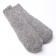 Women's woolen mittens, color gray size 20-22
