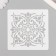 Tile stencil 11x11 cm