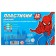Plasticine "Children", 12 colors, 180 g, Spider-Man