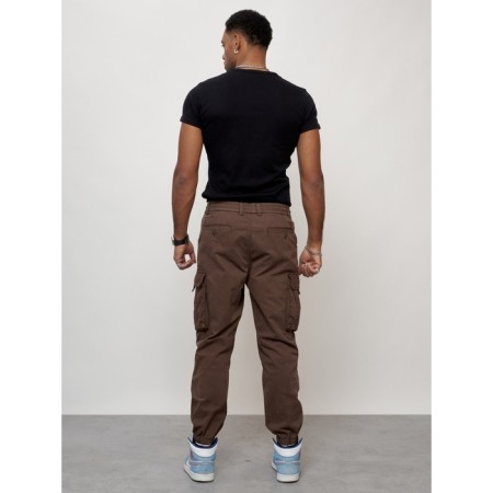 Cargo jeans men, size 44-46, brown color-10