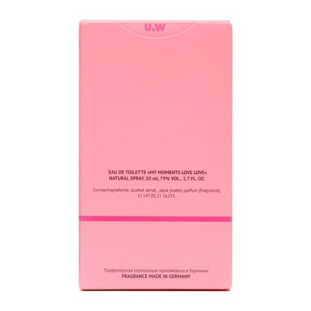 Women's toilet water My Moments Love Love, 50 ml-2