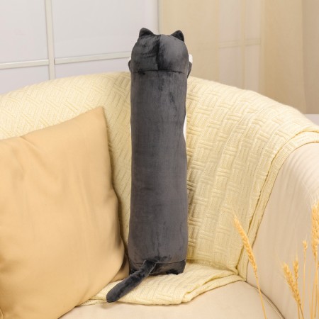 Soft toy-podushka "cat", 50 cm, black color-2