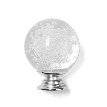Cappio PK115, D = 35 mm, plastic, chrome color, 8 pcs.-3