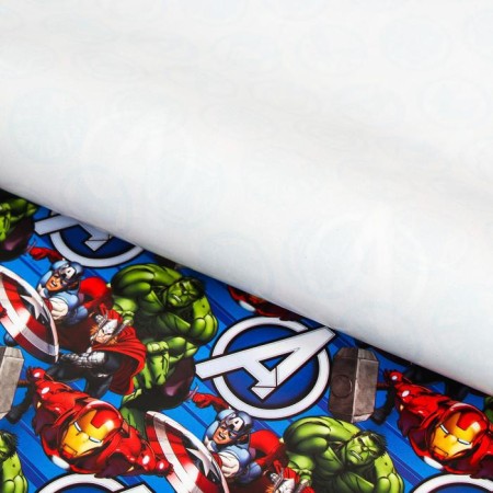 Glossy packaging paper, Avengers, 60x90 cm-1